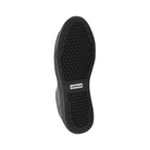 Bottom View of Women’s Airwalk Arena Low Composite Toe Work Shoe in Black – featuring a composite safety toe, slip-resistant outsole, and cushioned insole for comfort.