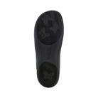 Bottom View of Women’s Alegria Joleen shoe in molasses tooled brown – featuring a slip-resistant patterned outsole, durable tread design, and lightweight construction for secure footing.
