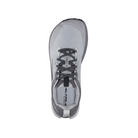 Top View of Men’s Altra Lone Peak 9 Trail Running Shoe in Gray – featuring a breathable mesh upper, rock plate protection, and a rugged outsole for traction.