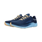 Side View of women’s Altra Rivera 3 Running Shoe in Navy – Featuring a lightweight construction for agility, a cushioned midsole for all-day comfort, and a sleek, breathable mesh upper for ventilation.
