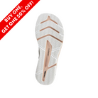 Bottom View of women’s Altra Solstice XT 2 in White – Featuring a durable rubber outsole with strategically placed flex grooves for optimal traction and flexibility during multi-surface training.