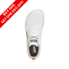 Top View of women’s Altra Solstice XT 2 in White – Featuring a breathable mesh upper for improved ventilation and a lightweight feel, with a sleek design to support quick movements.