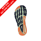 Bottom View of Men’s Altra Torin 6 Running Shoe in Grey/Green – featuring a durable rubber outsole with strategic traction, providing stability and support for various terrains.