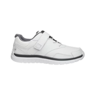Side View of Men’s Anodyne 38 Sport Walker in white – featuring a sleek athletic design, lightweight midsole for cushioning, and supportive arch for motion control.