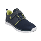 Angled View of Men’s Anodyne Sport Jogger in Blue/Green – Features include modern performance styling, seamless interior lining for reduced irritation, and motion-friendly flexibility.