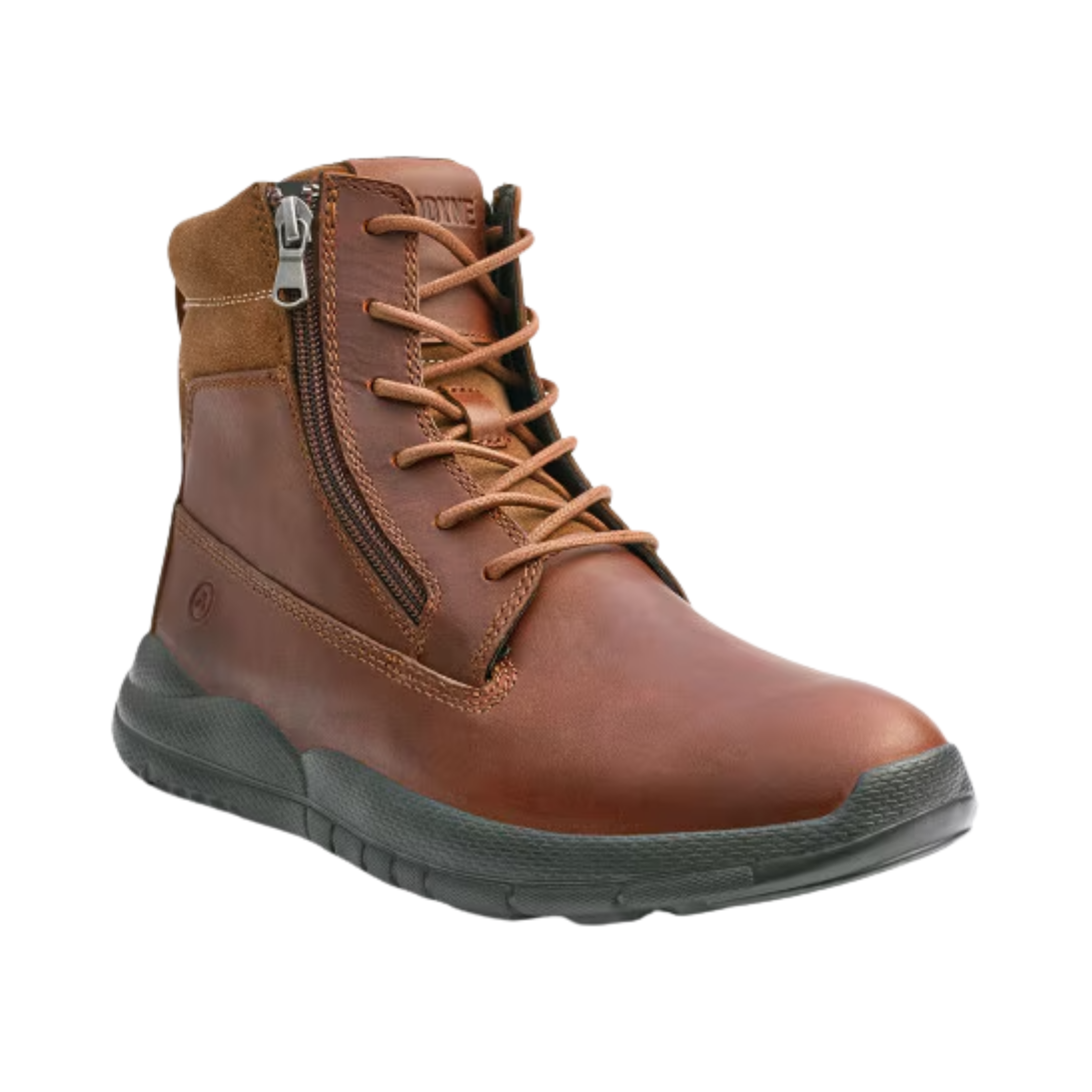Side View of Men's Anodyne Trail Worker 90 in Whiskey – Featuring a sturdy and supportive design with reinforced areas for added protection and traction on rough terrains.