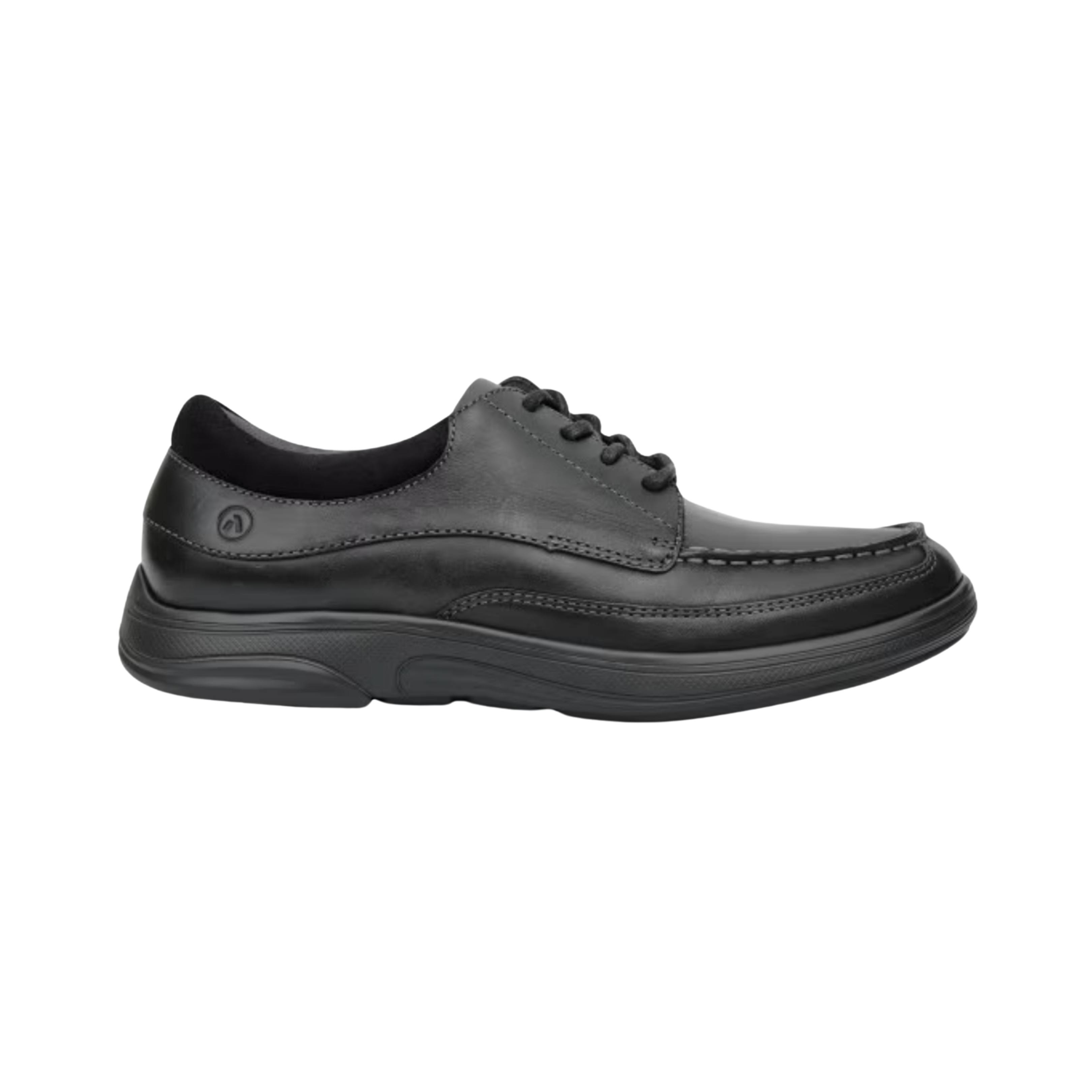 Side view of Anodyne Casual Dress Men’s in Black – Featuring a smooth, structured design with a comfortable fit, perfect for all-day wear.