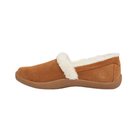 Side view of Women’s Anodyne Slipper Smooth Toe in Camel – Featuring a flexible, cushioned sole for comfort and a relaxed fit for all-day wear.