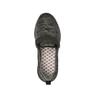 Top view of Anodyne Sport Trainer 11 Women’s in Black/Grey – Featuring a breathable mesh upper with supportive overlays for durability and ventilation during active wear.