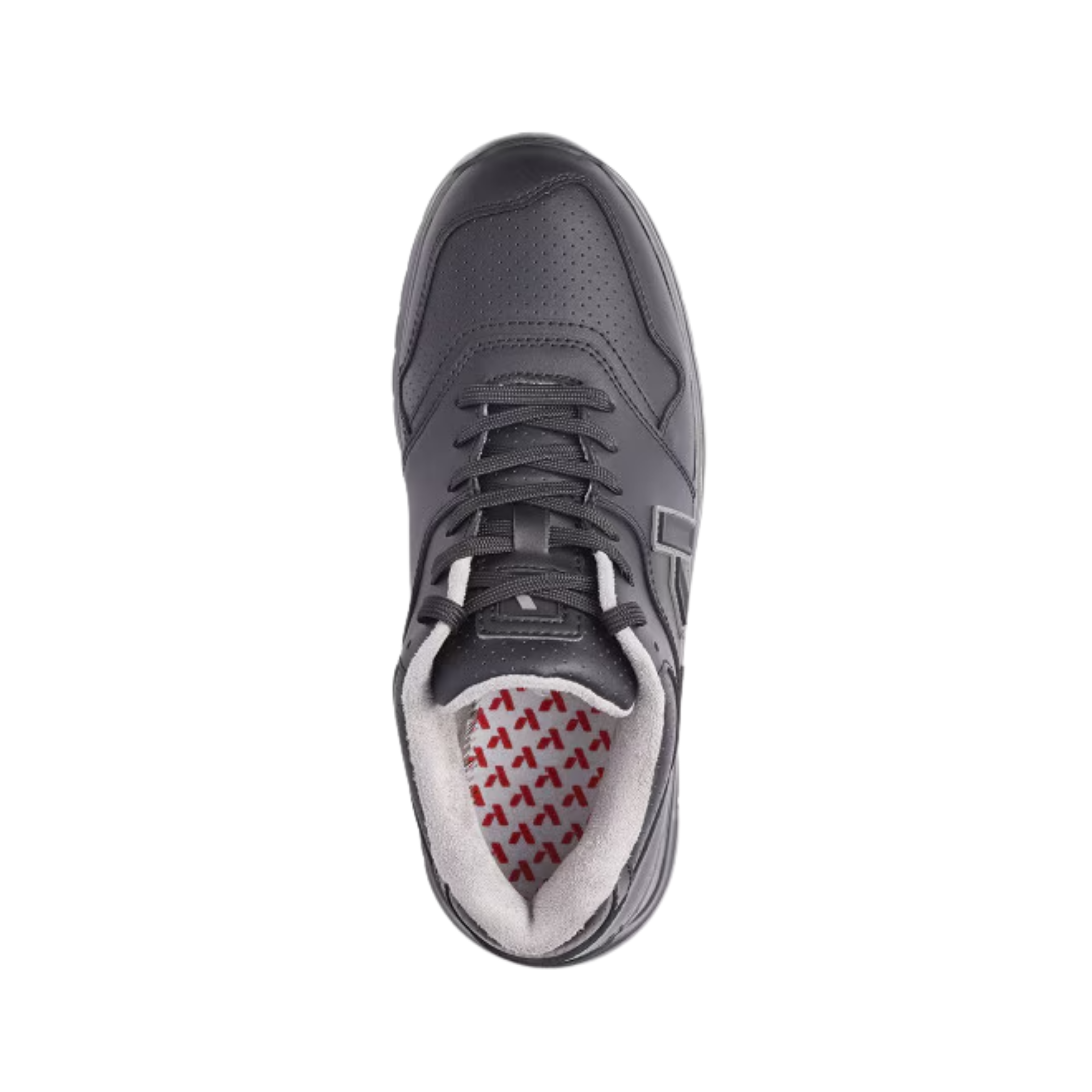 Top view of Men’s Anodyne Sport Trainer in Black – Featuring a sleek, athletic design with a breathable upper for optimal comfort and air circulation during physical activities.