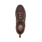 Top view of Men’s Anodyne Trail Boot #56 in Whiskey – Featuring a durable leather upper with reinforced stitching for rugged outdoor wear and a sleek, trail-ready design.