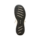 Bottom View of Women’s Ariat Buckeye Waterproof Casual Shoe in satin black – featuring a textured rubber outsole for superior grip, shock-absorbing design, and waterproof construction.