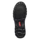 Bottom view of Men’s Avenger Flight Aluminum Toe Waterproof Work Boot in brown – featuring a slip-resistant rubber outsole with strategic tread patterns for reliable traction on various surfaces.