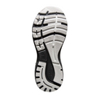 Bottom view of Men’s Brooks Adrenaline GTS 23 running shoe – featuring a durable rubber outsole with segmented crash pad and flexible grooves for smooth transitions and steady traction.
