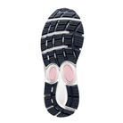 Bottom view of Women’s Brooks Dyad 11 in Ombre Primrose/Lavender - featuring a durable rubber outsole with a segmented crash pad for excellent traction and a smooth transition from heel to toe.