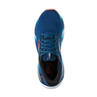 Top View of Women’s Brooks Glycerin GTS 21 running shoe in Blue/Icy Pink/Rose – featuring a secure lace-up fit, ultra-soft midsole for smooth transitions, and lightweight flexible design.