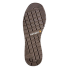 Bottom view of Men’s Carhartt Lightweight 4-Inch Wedge Chukka Boot in dark brown – highlighting non-marking rubber outsole with defined tread pattern for reliable grip on various surfaces.