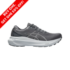 Side View of Men’s ASICS Gel-Kayano 30 running shoe in silver grey and piedmont grey – featuring 4D Guidance System™ for adaptive stability, FF BLAST™ PLUS ECO cushioning, and engineered mesh upper for a smooth, breathable ride.