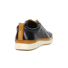 Back view of Women’s Cobb Hill Bailee sneaker in black – featuring a padded collar, subtle branding detail, and a low-profile design for versatile styling.