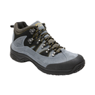 Side View of Men’s Dunham Cloud Waterproof Boot in slate – featuring a seam-sealed waterproof construction for protection in wet conditions, lightweight EVA midsole for cushioned comfort, and a rugged rubber outsole for dependable traction on diverse terrain.