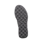 Bottom View of Men’s ECCO BIOM 2.1 X Country Low Hiking Shoe in Black/Magnet – featuring durable rubber outsole with multidirectional lugs for trail grip, flex zones for smooth transitions, and high-traction design for rugged terrain.
