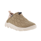 Side View of Women’s ECCO MX Q-Slip Shoe in Nutmeg Brown – featuring sporty slip-on design for easy wear, ECCO YAK leather upper for durability, and PU midsole with rugged tread for comfort and traction.