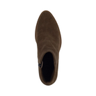 Front  View of Women’s ECCO Shape 35 Sartorelle Ankle Boot in Birch – featuring soft leather lining, almond-shaped toe for a sleek silhouette, and cushioned insole for step-in comfort.