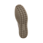 Bottom View of Men’s ECCO Soft 7 Sneaker in Cognac – featuring durable rubber outsole with subtle tread for reliable traction, flexible design for natural motion, and lightweight feel for daily comfort.