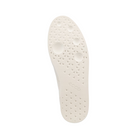 Bottom View of Men’s ECCO Street Lite Luxe Sneaker in Limestone/Nutmeg Brown – featuring durable rubber outsole for traction, pivot-point tread pattern for grip, and flexible sole for natural movement.