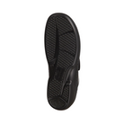 Bottom View of Women’s Finn Comfort Sansibar-S Shoe in Black – featuring durable rubber outsole with traction pattern, shock-absorbing heel, and flexible sole for enhanced comfort.