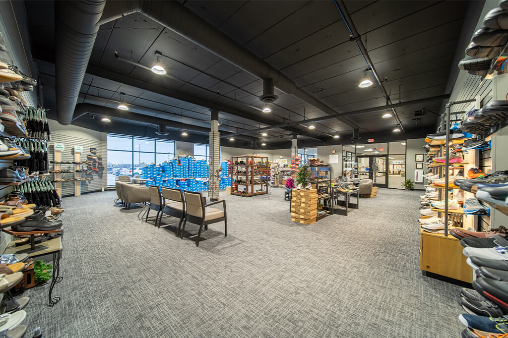 Fit My Feet Rochester Minnesota Shoe Store Interior Photo