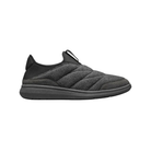 Side view of Men’s Florsheim Java Wool Moc in Charcoal – showcasing the breathable wool upper in deep charcoal, stitched moc toe profile, and low-profile sole for relaxed, modern styling.
