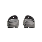 Back view of Unisex Ora Recovery Slide 3 in grey – featuring slightly raised heel for natural foot alignment, flexible sole for ease of movement, and durable outsole for traction.