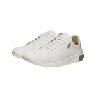 Side view of Men’s KNX Leather Sneaker in star white – featuring a premium full-grain leather upper for durability and sleek style, streamlined low-top silhouette, and cushioned footbed for all-day comfort.