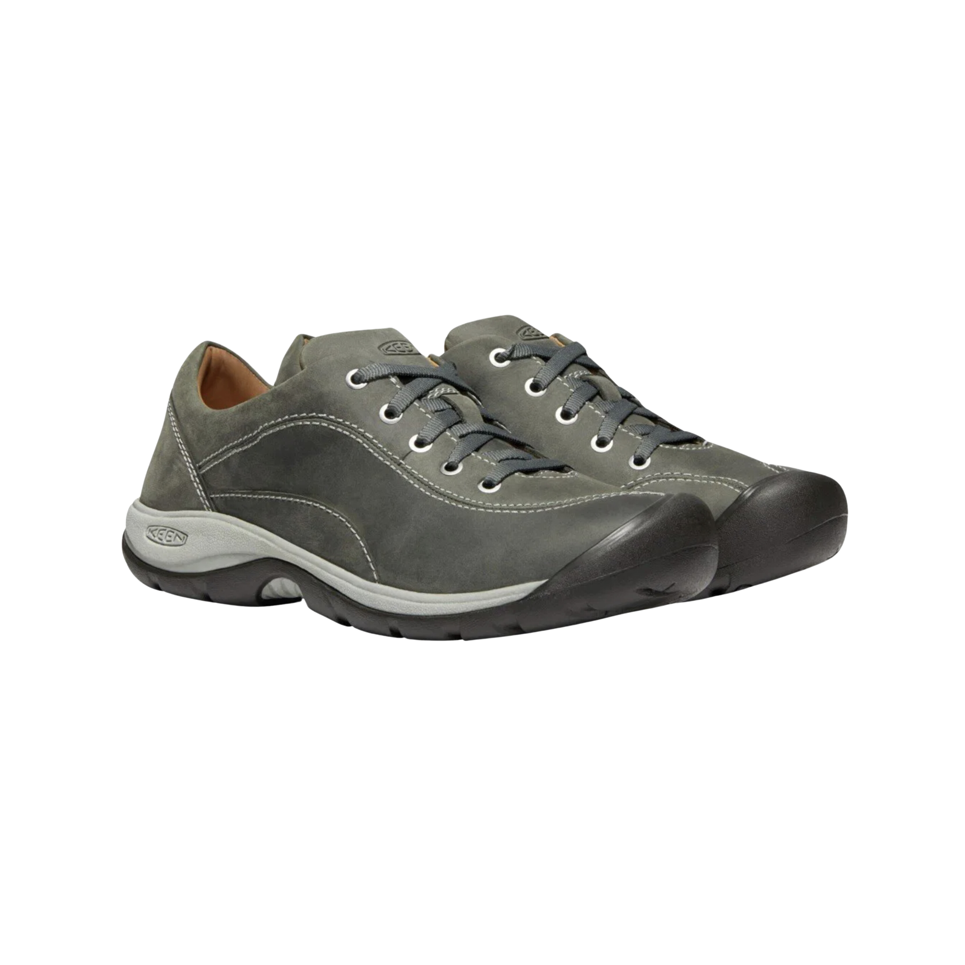 Side view of Women’s Presidio II sneaker in turbulence – featuring a durable canvas upper with reinforced overlays, cushioned footbed for all-day comfort, and classic lace-up design for a secure fit.