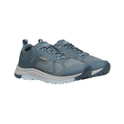Side view of Women’s Terradora II Vent hiking shoe in tapestry and blue glow – featuring a breathable mesh and synthetic upper for lightweight support, cushioned midsole with shock absorption to reduce joint impact, and reinforced toe cap for trail durability.