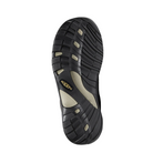 Bottom view of Men’s Austin in Chocolate Brown – featuring a durable, slip-resistant rubber outsole with flex grooves and tread pattern for traction and all-day walking stability.