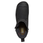 Top view of Women’s Betty Waterproof Pull-On Boot in black – featuring a soft fleece lining for cozy warmth, wide opening for easy entry, and cushioned footbed with thermal barrier for underfoot insulation.