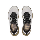 Top view of Men’s Versacore Speed shoe in vapor and dark olive – featuring padded tongue and collar for comfort, moisture-wicking lining to keep feet dry, and anatomical footbed for arch support.
