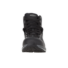 Front view of Women’s Vista Energy Mid (Carbon Toe) boot in vapor and black – featuring a reinforced carbon toe cap for impact protection, structured mesh forefoot for breathability, and anatomical lace system for balanced pressure distribution.