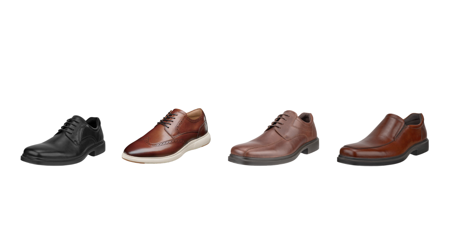 Collection of men's dress shoes