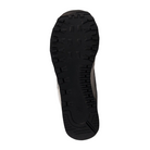 Bottom View of Women’s New Balance 574 Core sneaker in Nimbus Cloud with white – featuring durable rubber outsole, ENCAP midsole technology, and patterned tread for traction.