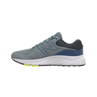 Side View of Men’s New Balance 840v5 running shoe in ocean grey with oxygen blue – featuring engineered mesh upper for breathability, ABZORB midsole for shock absorption, and supportive overlays for stability.