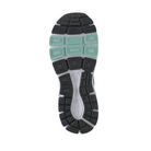 Bottom View of Women’s New Balance 840v5 running shoe in black – featuring durable rubber outsole with flex grooves, traction zones, and smooth heel-to-toe transition.