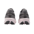 Back view of Women’s New Balance Fresh Foam X 1080v13 running shoe in Castlerock and December Sky – featuring a padded heel collar, reflective details, and a firm heel counter for stability.