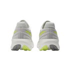 Back view of Men’s New Balance Fresh Foam X 1080v13 running shoe in Grey Matter and Shadow Grey – featuring a cushioned heel collar and reinforced heel counter for superior support.