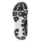 Bottom view of Men’s New Balance Fresh Foam X 840v1 running shoe in Blacktop and Black – featuring a durable rubber outsole with multidirectional grip for excellent traction.