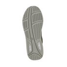 Bottom View of Women’s New Balance 928v3 Hook and Loop walking shoe in white – featuring non-marking rubber outsole, ROLLBAR stability system, and deep tread for improved traction.