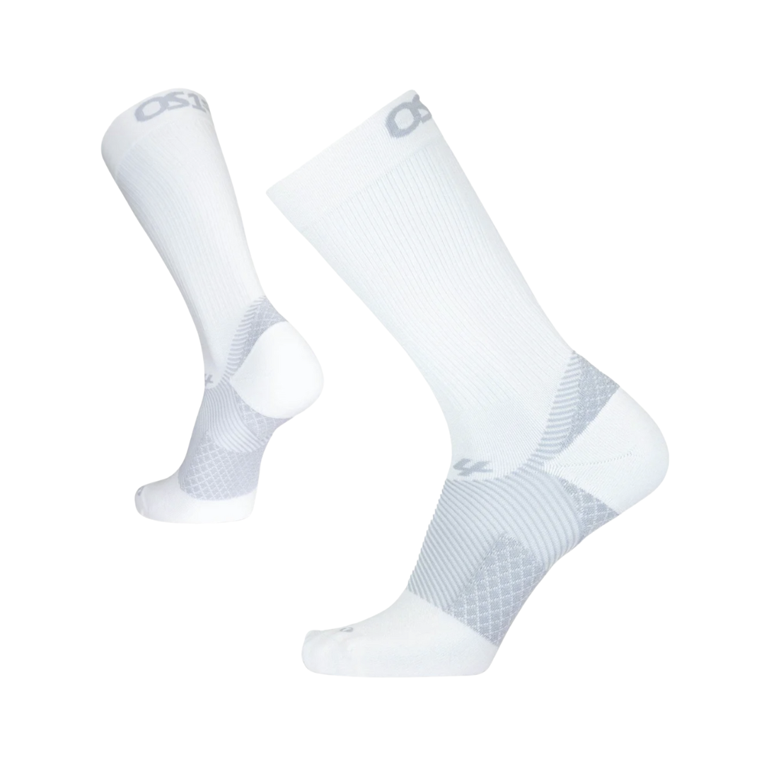 Side View of OS1st FS4 Plantar Fasciitis Sock – featuring targeted compression for plantar fascia relief, cushioned heel and arch support, and moisture-wicking materials for foot health.
