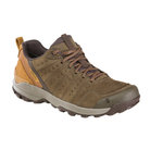 Angled  view of Men's Sypes Low B-Dry hiking shoe in Wood – featuring waterproof nubuck leather and abrasion-resistant textile upper, cushioned midsole for comfort, and a rugged outsole built for dependable trail and urban performance.